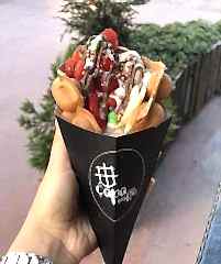 Özel Baskılı Bubble Waffle Külahı