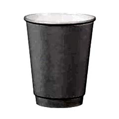 14 oz Çift Katlı Double Wall Beyaz Karton Bardak 500 Adet