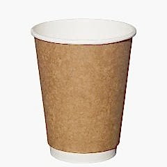 14 oz Çift Kat Kraft Karton Bardak 500 Adet